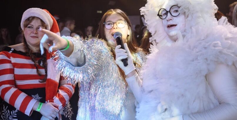 НОВОГОДНИЙ КОРПОРАТИВ ДЛЯ КОМПАНИИ «СОВКОМБАНК»