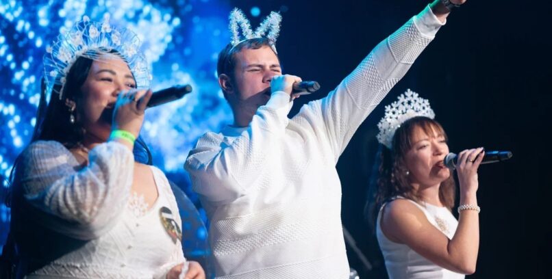 НОВОГОДНИЙ КОРПОРАТИВ ДЛЯ КОМПАНИИ «СОВКОМБАНК»